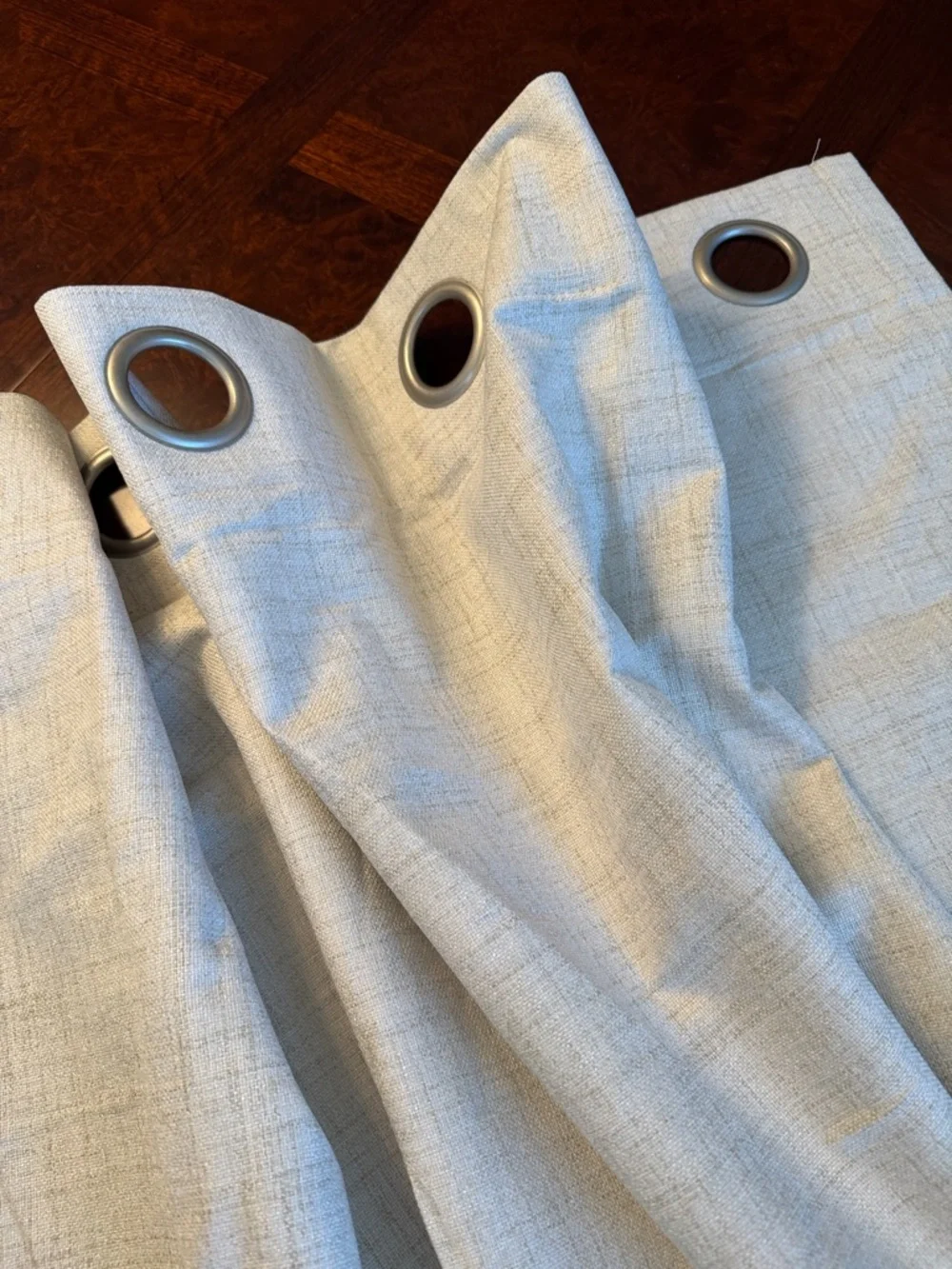 Blackout Grommet Drapes / Curtains - Light Beige